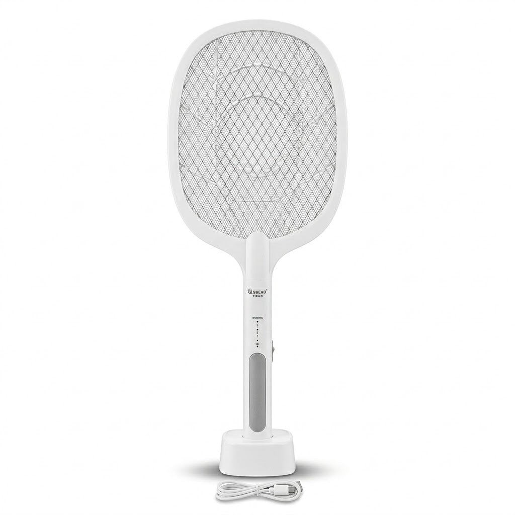 Dual-Use Electric Mosquito Swatter 371g 56x22x8cm 1200mAh SKU8223