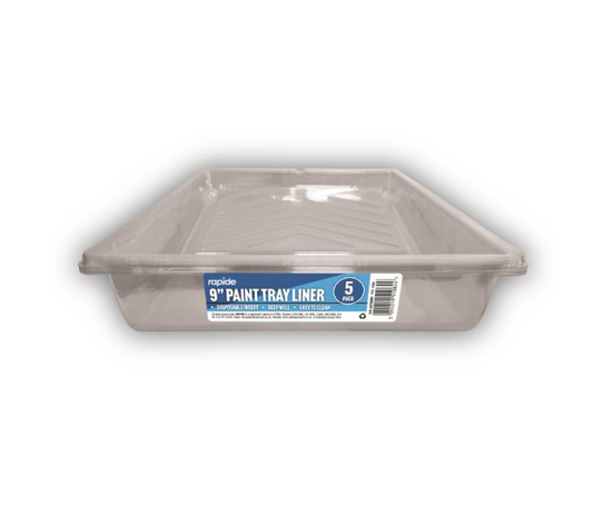 Rapide 9" Plastic Paint Tray Liners Pack of 5 1084 (Parcel Rate)