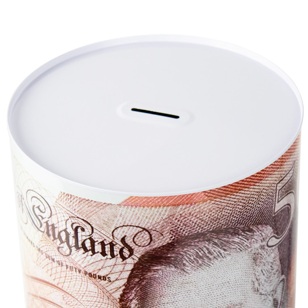 MTL250 Large Pound Note Coin Money Tin Box 17 x 22cm Assorted Designs King / Queen 2296 / TIN006 A