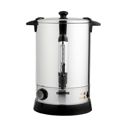 Stainless Steel Catering Size Electric Water Boiler with Adjustable Thermostat 6.8L GK6154 (Big Parcel Rate)