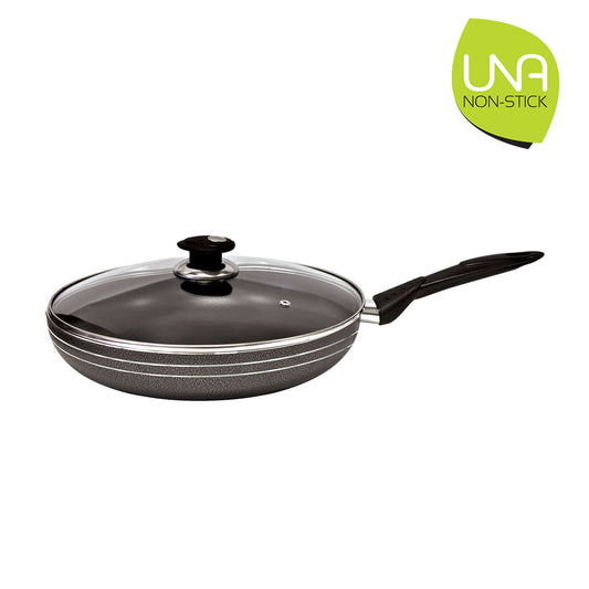 Una Non stick Frying Pan with Lid 30 cm 0241 / 2782 / 2762 A (Parcel Rate)