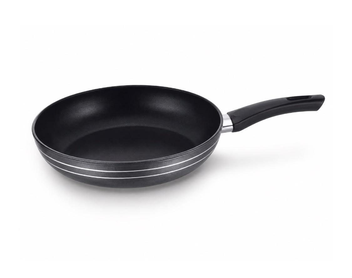20cm Black Non-Stick Induction Pressed Frypan 2.0mm SKU MR1257