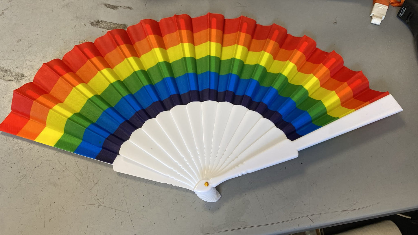 Rainbow Fan 7431 closed24x3x3cm open24x3x42cm 50g