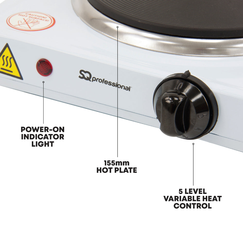 SQ Professional Blitz Hot Plate Hob Single 1000W P99204 / 4011 A
