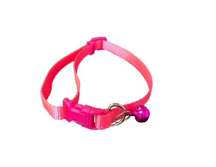 Pet Cat Collar with Bell 10 cm Assorted Colours 6047 (Parcel Rate)