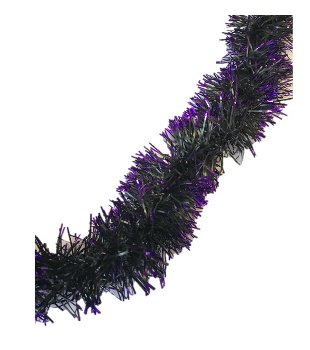 Christmas Tree Garland Tinsel Decoration 2M Assorted Colours 1439 (Parcel rate)