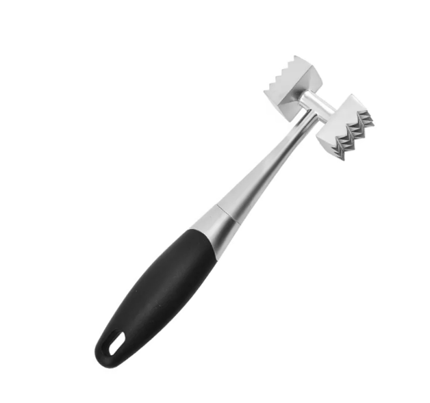 Metal Two Sided Meat Hammer Tenderiser 21 cm 6807 A (Parcel Rate)