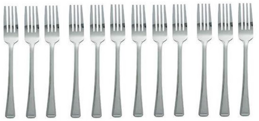 Metal Kitchen Forks 17cm Pack of 12 7023 (Parcel Rate)