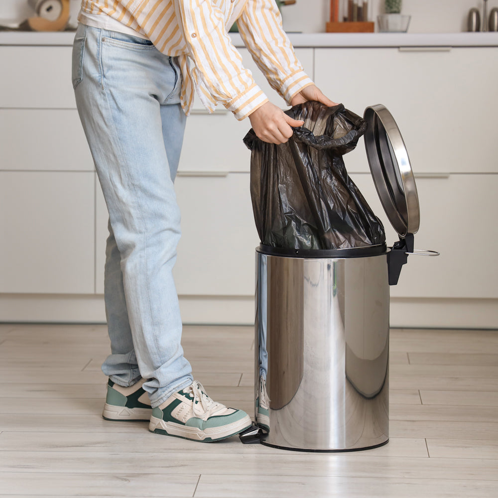 Refuse Sacks Bin Bags 75L 71 x 95 cm Roll of 10 7779