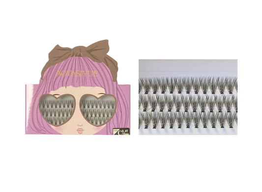 Aoyasiyue Fake False Individual 0.07 C Curl Cluster Eyelash Pieces 10mm 0.07 7922 (Large Letter Rate)
