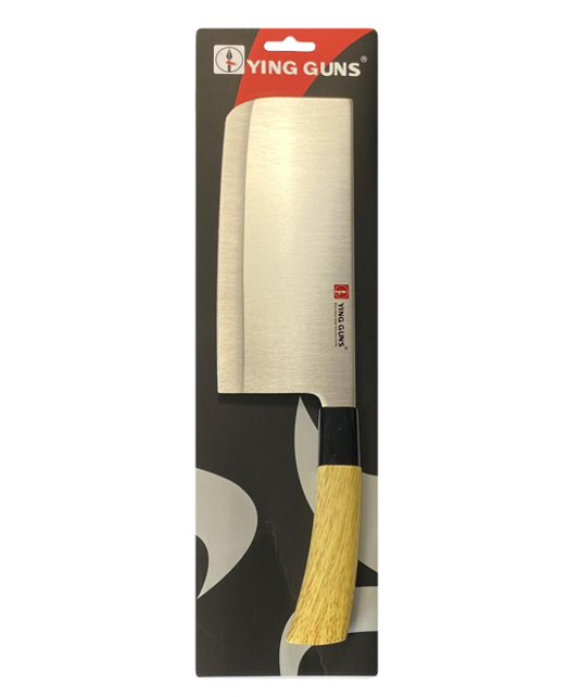 Kitchen Vegetable Cleaver Knife with Wooden Handle 29.5cm 8034 (Parcel Rate)