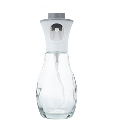 Glass Oil and Vinegar Spray Bottle with Plastic Top 200ml 8092 (Parcel Rate)