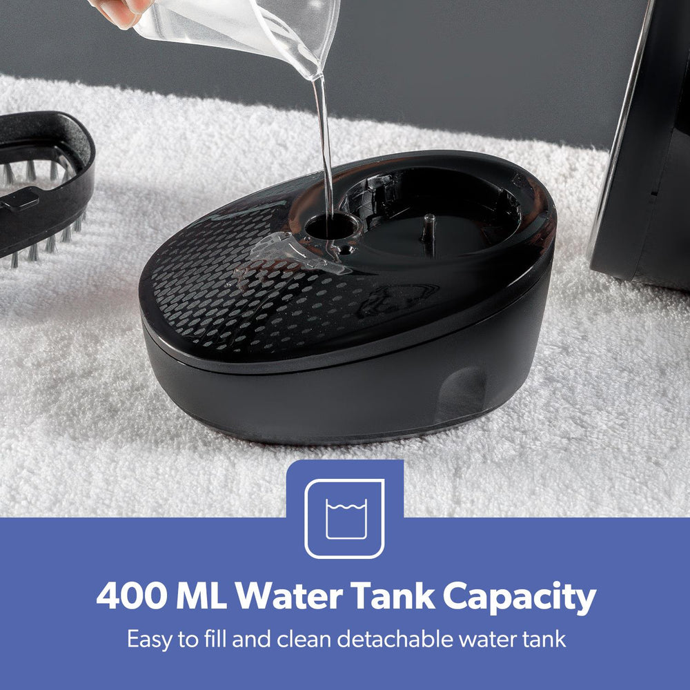 Electric Handheld Vertical Garment Clothes Steamer 400ml 1500W GGS25040UK (Parcel Rate)