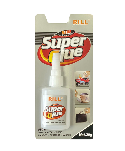 Rill Super Glue Liquid Bottle 20g RL9002 (Large Letter Rate)