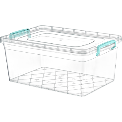 Clear Storage Box Container No.5 15 Litre AK257 (Parcel Rate)