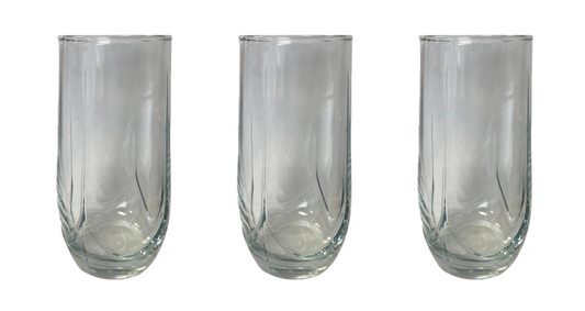 Drinking Glass Tumblers 280ml Set of 3 G1041 (Parcel Rate)