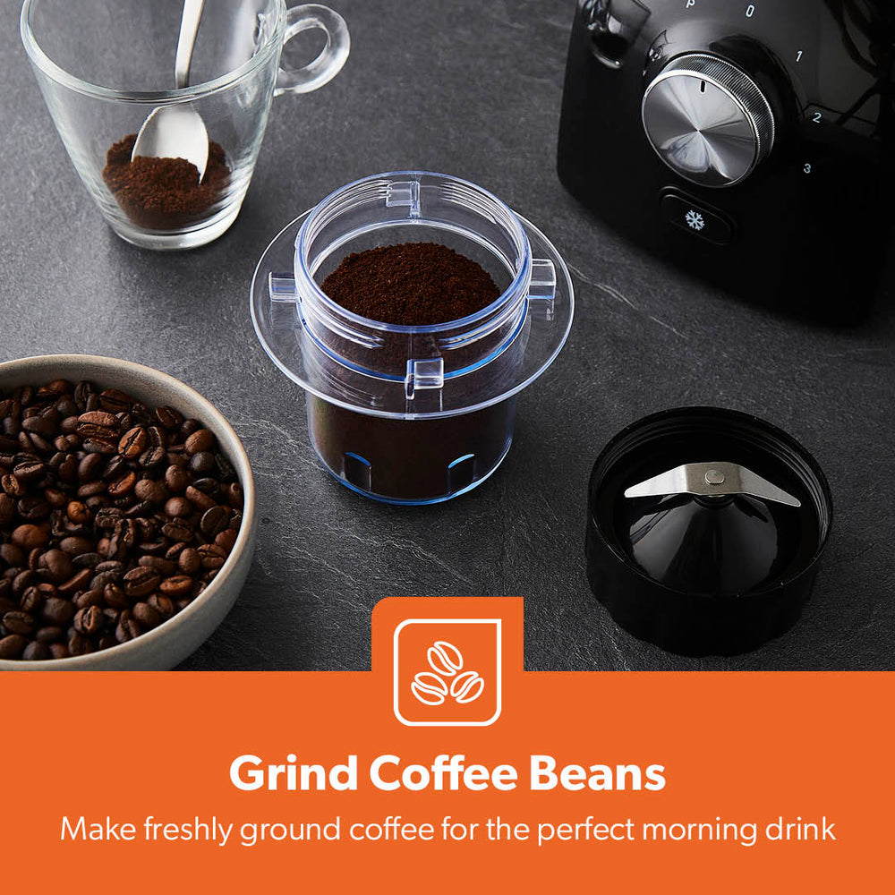 Dual Food Jug Blender and Coffee Grinder 1.8L Black GSB44092UKBK (Big Parcel Rate)
