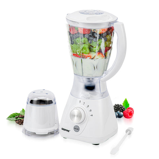 2-In-1 Portable Food Jug Blender and Coffee Grinder 1.5L White GSB44092WT (Big Parcel Rate)