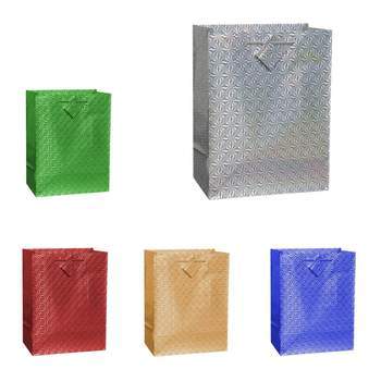 Assorted Colour Holographic Party Birthday Gift Bags 56 x 42 x 14 cm 6327 (Large Letter Rate)