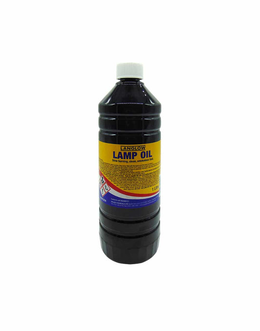 Langlow Natural Lamp Oil 1L 4250500 (Parcel Rate)