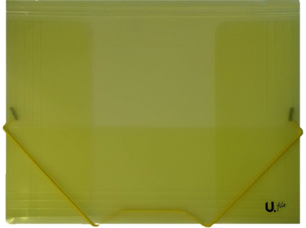 A4 Elastic School File Folder Assorted Colours P2752