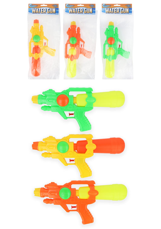 Children's Large Plastic Outdoor Water Gun 31cm Assorted Colours R08291 (Parcel Rate)