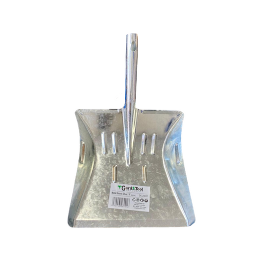 Silver Metal Outdoor Garden Shovel 9" SK28001 (Parcel Rate)