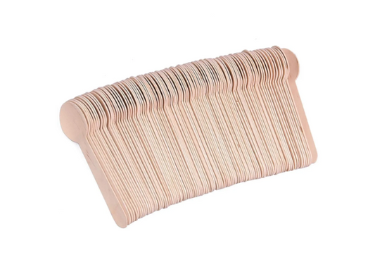 Disposable Wooden Spoons 15.5cm Pack of 100 ST0195 (Parcel Rate)