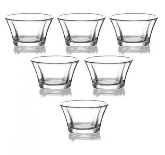 Truva Glass Side Dish Bowl 310cc Set of 6 TRU264FC (Parcel Rate)