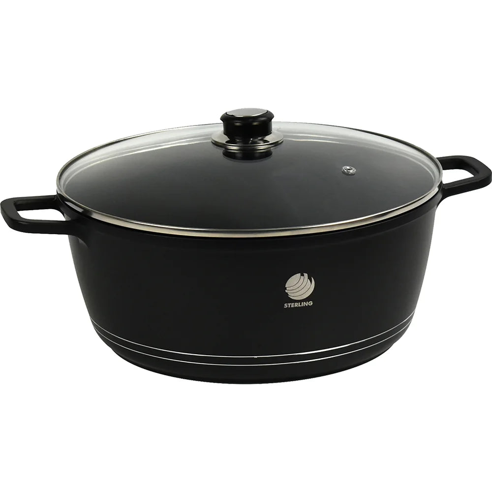 Non Stick Diecast Casserole Pot 30cm ST81853 (Parcel Rate)