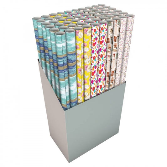 Generic Birthday Special Occasions Gift Wrapping Paper 2.5m x 70cm Assorted Designs P2666 (Parcel Rate)