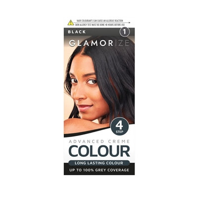 Women's Black Hair Dye No.1 Advanced Creme Colour 309642 A