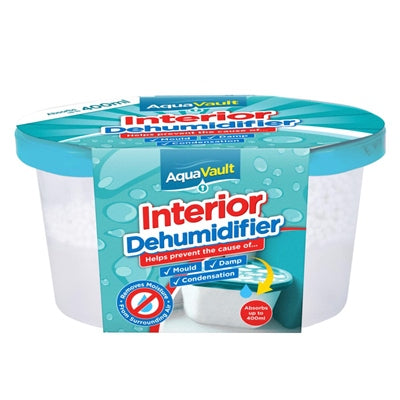 Wardrobe Interior Dehumidifier Box 400ml Unscented 321714 (Parcel Rate)
