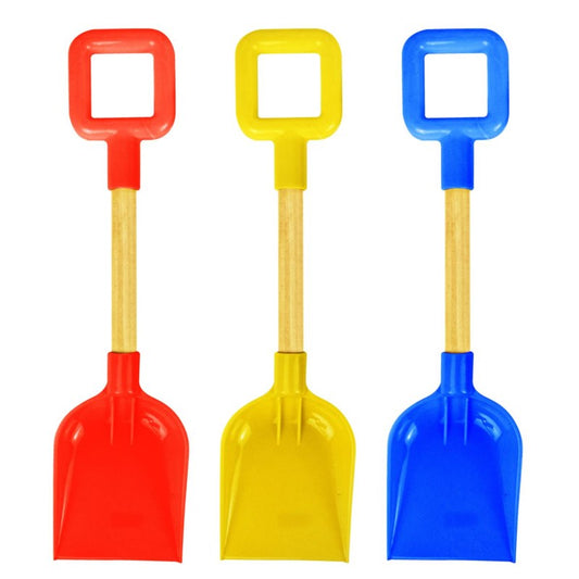 Children's Beach Sand Toy Spade Shovel 39cm Assorted Colours 319338 (Parcel Rate)