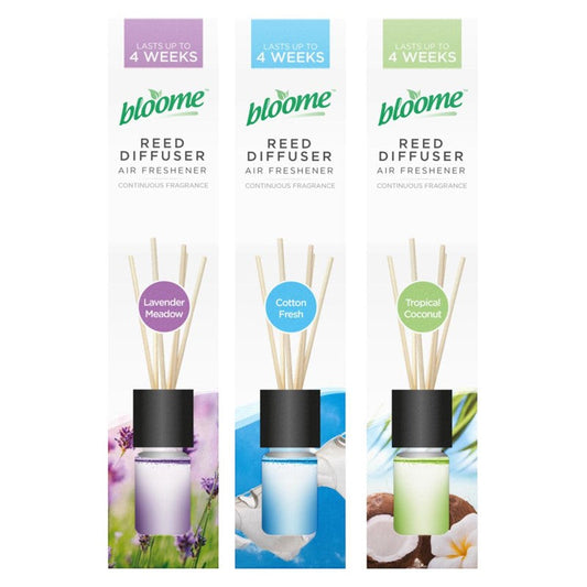 Bathroom Toilet Reed Diffusers 30ml Assorted Fragrance Scents 322417 (Parcel Rate)