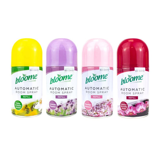 Bloome Automatic Air Freshener Refill Canister 250ml Assorted Scents 311932 (Parcel Rate)