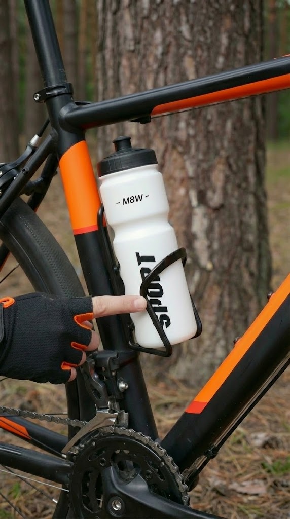 Aluminium Bicycle Bike Water Bottle Cup Holder 14.5cm Assorted Colours 7960 (Parcel Rate)