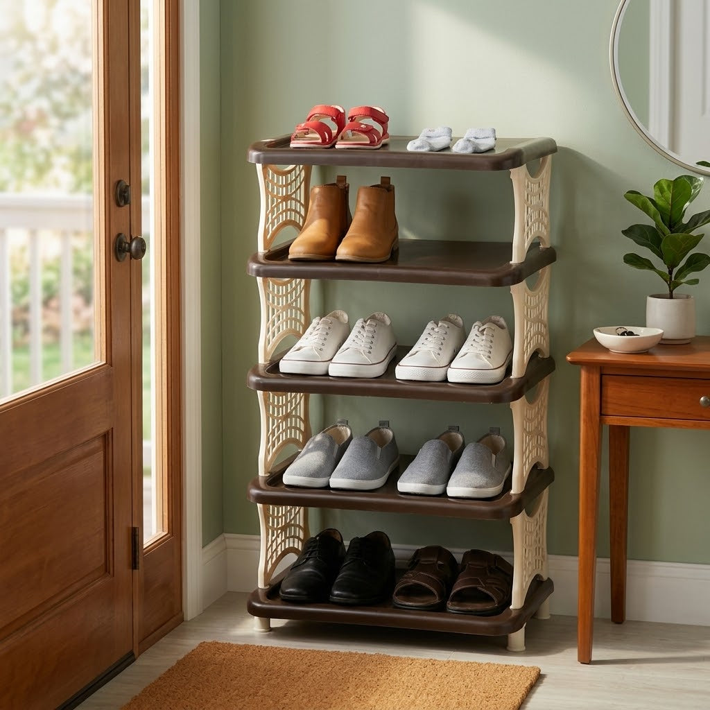 4 Tier Shoe Rack Home Storage Solution SKU 70375