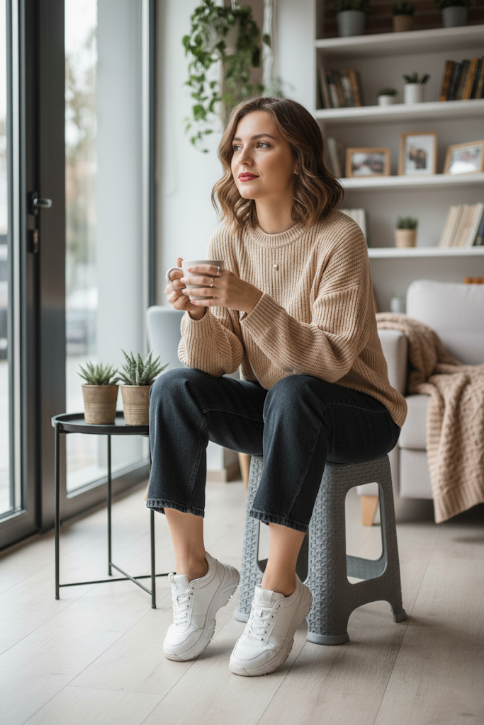 Hobby Life Large Rattan Stool Assorted Colours 2255 A (Big Parcel Rate)