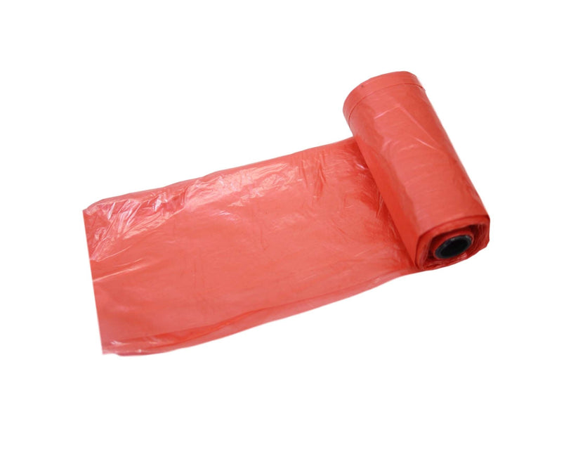 Pet Dog Poop Bags 22 x 30 cm Pack of 6 Rolls Assorted Colours 9981