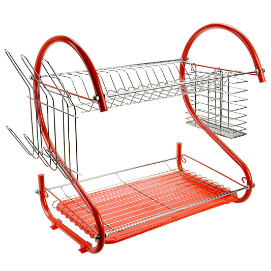 Durane Dish Drainer Regular Red Kitchen 9179/1832 (Big Parcel Rate)