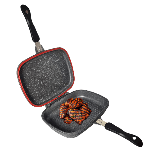 Magic Pan Sonex Diecast Kitchenware Double Sided Multifunctional Pan 36 cm 52342 A W25 (Parcel Rate)