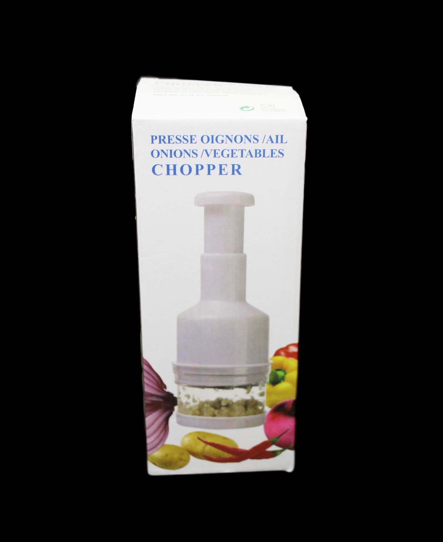 Plastic Kitchen Vegetable Chopper Pressing Cutter Slicer Peeler Dicer 21.5 x 6 x 8cm 1501 (Parcel Rate)