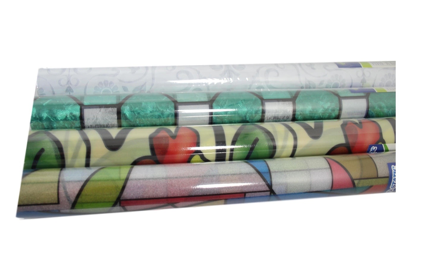 Water Resistant PVC Glass Window Door Privacy Film Sticker 45 x 150 cm Assorted Designs 2241 A (Parcel Rate)