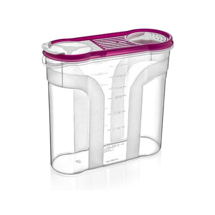 2150ml Cereal Dispenser Store Storage Box Kitchen Lid Foods Container D30313 (Parcel Rate)