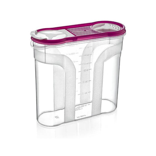 2150ml Cereal Dispenser Store Storage Box Kitchen Lid Foods Container D30313 (Parcel Rate)