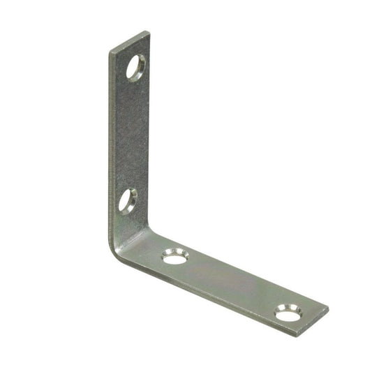 2'' 50mm Corner Brackets Zinc 0240 (Parcel Rate)