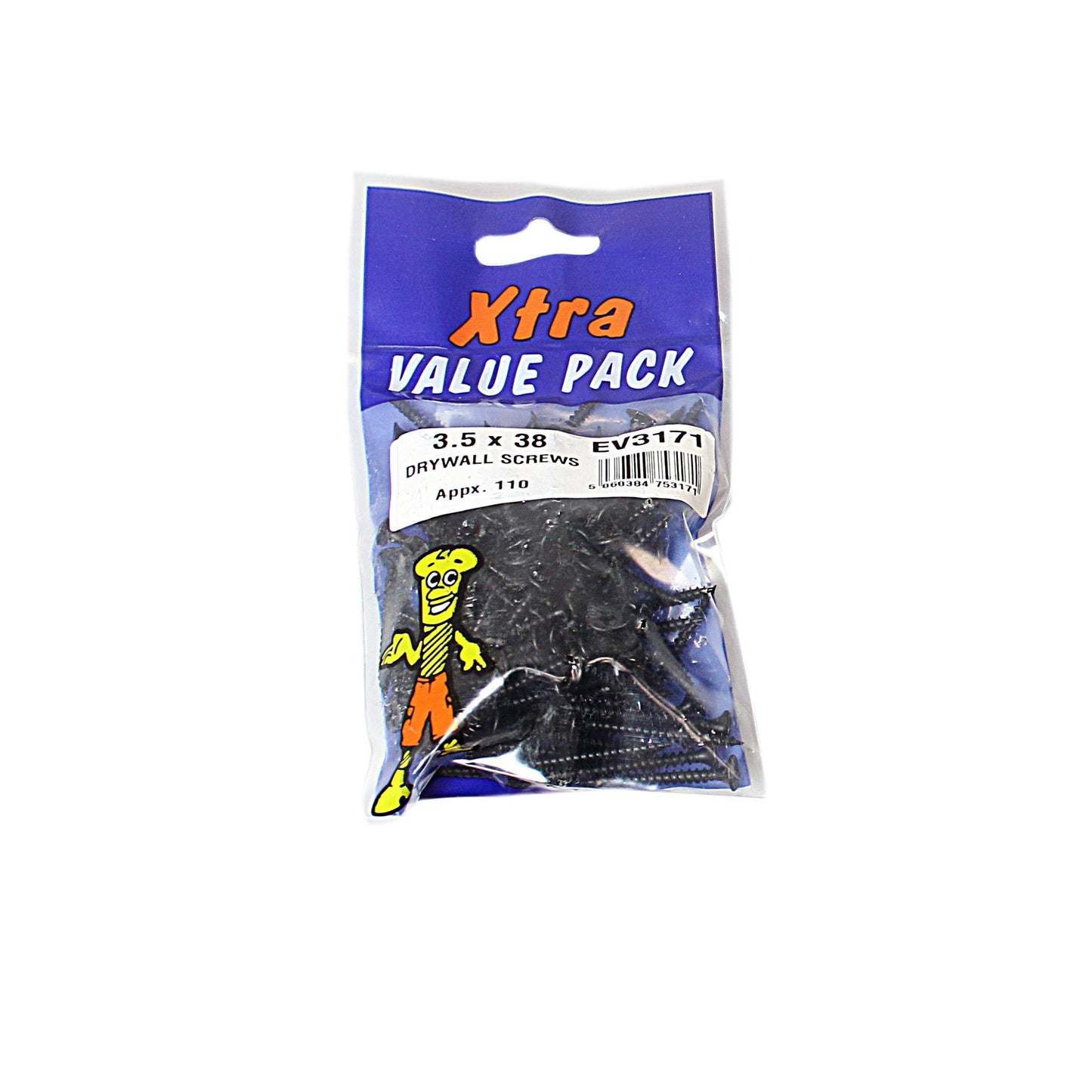 3.5 x 38 Dry Wall Screws Xtra Value Diy 5317 (Large Letter Rate)