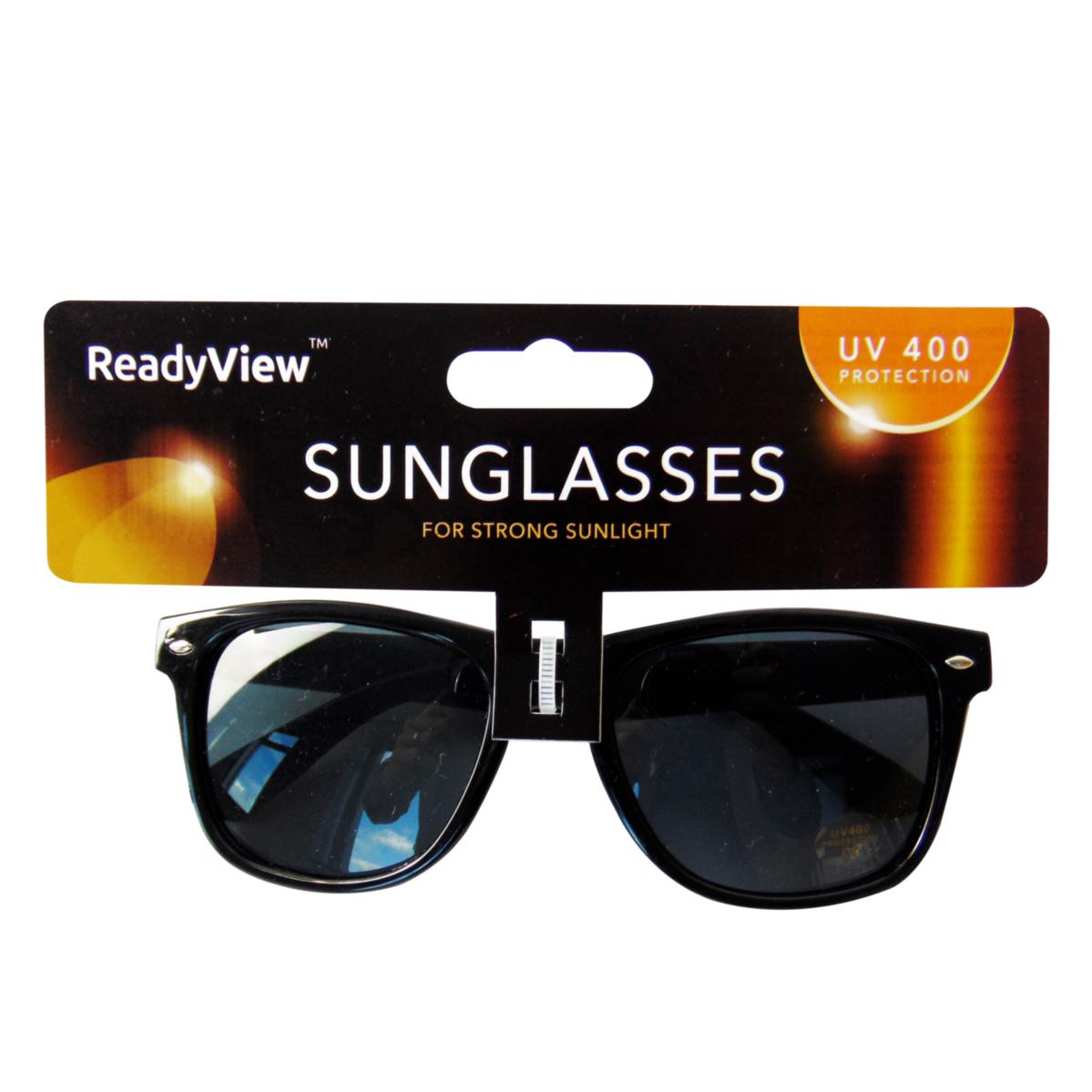 ReadyView Men's Black Frame Sunglasses 320588 (Parcel Rate)