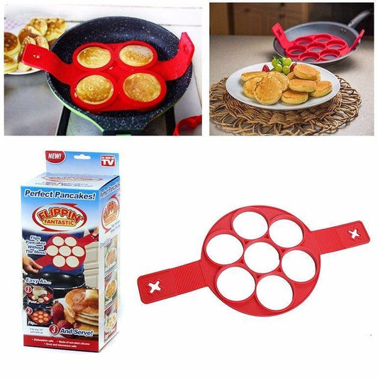 Flippin Non Stick Fantastic Pancake Maker Fast Easy Way To Make Perfect Pancakes 4536 (Parcel Rate)